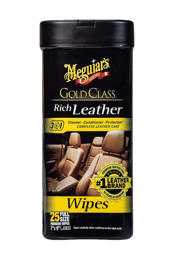 Meguiars Gold Class Rich Leather Wipes review and test results on my 370z.  