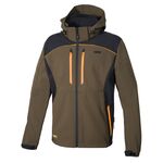 kynigetiko-elastiko-tzaket-softshell-jacket-cofra-klarbo-clay-kafe-mayro-portokali