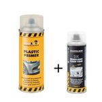 Σπρέι αστάρι για πλαστικά 400ml + Βερνίκι δύο συστατικών 2k 200ml Chamäleon