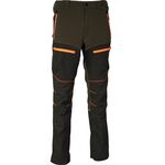 kynigetiko-panteloni-elastiko-4-way-stretch-ydroapothitiko-clay-brown-black-orange-kreien-cofra