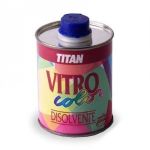 Διαλυτικό χρωμάτων για βιτρώ κατασκευές Vitro Color Disolvente TITAN 250ml