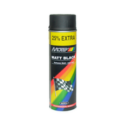 Σπρέι ακρυλικό χρώμα Μαύρο Ματ Motip 500ml