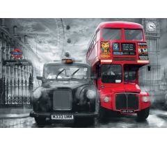 Taxi and Bus 00698 Giant Arts 115 x 175cm