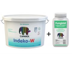 Indeko-W Αντιμουχλικό χρώμα και Fungizid Αντιμουχλικό διάλυμα Caparol 2,5Lt + 750ml