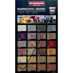 Διακοσμητικό παστώδες επίχρισμα τοίχου Marmocryl Granit Isomat 25kg