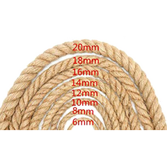 Διακοσμητικό σχοινί γιούτα 10mm