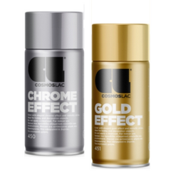 Σπρέι εφέ χρωμίου-νίκελ χρυσό Chrome Effect N450 Cosmoslac 200ml