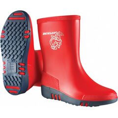 paidiko-mpotaki-kokkino-mini-elephant-kids-wellington-boots-dunlop