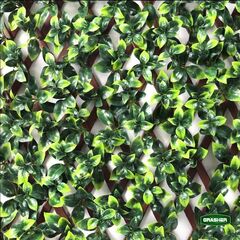 synthetiki-fyllosia-me-pergkola-pvc-dikhromi-prasini-0-90x1-80m-grasher-gd010-103870