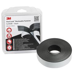 Ταινία στερέωσης μαύρη αυτοκόλλητη Dual Lock Reclosable Fastener SJ3540 25mm x 2.5 Mέτρα 3Μ™