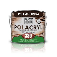 Υδατοδιαλυτό βερνίκι ξύλου γυαλιστερό Polacryl 330 2.5lt