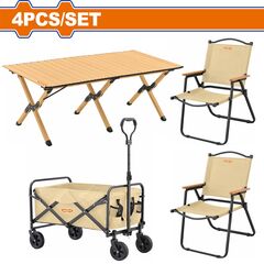 set-epipla-kampingk-4-tmkh-me-karotsi-trapezi-and-2-karekles-wadfow-wcps9101