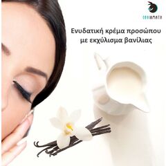 Χειροποίητη κρέμα προσώπου με γάλα γαϊδούρας και βανίλια 175gr