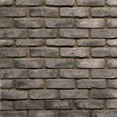 Τούβλο Brick επένδυσης εσωτερικού και εξωτερικού χώρου Grey 19.6x6.5cm HELLAS STONES (1 m2.)