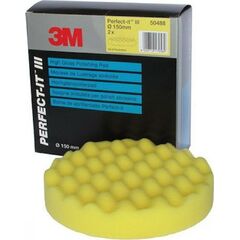 Σφουγγάρι γυαλίσματος αυτοκινήτου 3M Perfect-It III Polishing Pad Yellow κίτρινο 50488