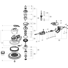 LEX 3 150/3 Έκκεντρο τριβείο αέρος 3M FESTOOL 150 mm
