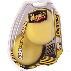 Σφουγγάρι γυαλίσματος αυτοκινήτου (2 τεμ) DA Polishing Power Pads G3508 Meguiar's 4"