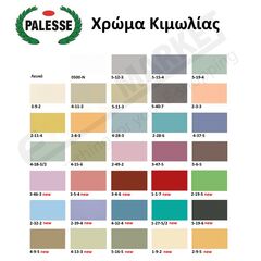 Χρώμα Κιμωλίας Palesse Chalk Paint 500gr