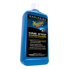 Καθαριστική & γυαλιστική αλοιφή Meguiars Marine One Step Compound