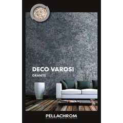 Deco Varosi Granite τεχνοτροπία τοίχου με ανάγλυφο τελείωμα 1L