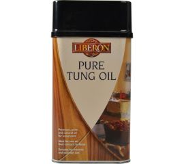 Pure Tung Oil της Liberon είναι φυσικό λάδι ξύλου