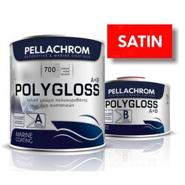 Χρώμα πολυουρεθάνης δύο συστατικών POLYGLOSS SATIN A+B