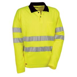 Polo Μπλουζάκι Αντανακλαστικό Cofra New Sun yellow