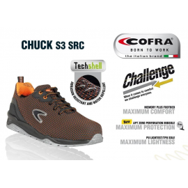 Παπούτσι Ασφαλείας Cofra Chuck S3 SRC