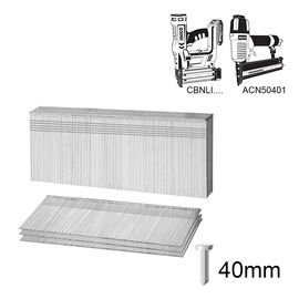 Καρφιά αεροκαρφωτικού 40mm/5000τμχ για ACN50401/CBNLI2002/CBNLI2028 INGCO ANA18401