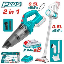 set-skoypakia-mpatarias-20v-me-2-mpataries-and-fortisti-total-tosli29832e