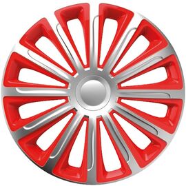 Τάσια αυτοκινήτου ασημί - κόκκινα trend Cbx 13'' 101362