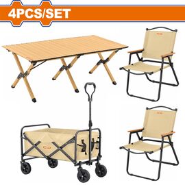 set-epipla-kampingk-4-tmkh-me-karotsi-trapezi-and-2-karekles-wadfow-wcps9101