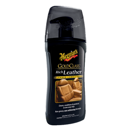 Τζελ περιποίησης δερμάτων αυτοκινήτου Rich Leather Cleaner / Conditioner Meguiar's 400ml