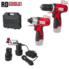 set-drapanokatsabido-and-palmiko-katsabidi-12v-me-2-mpataries-2x1-5ah-and-fortisti-raider-rd-cdidl01