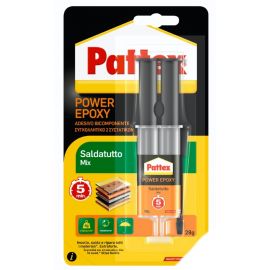 Κόλλα δύο συστατικών Pattex Power Epoxy Instant Mix