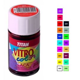 Χρωματολόγιο - Βιτρώ Χρώματα Vitro Color Transparente Titan 25ml