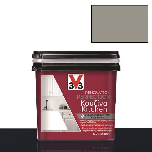 Χρώμα DIY ανακαίνισης κουζίνας V33 Renovation Perfection Kitchen 0,75LT