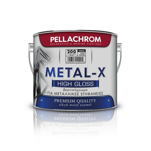 Αλκυδικό βερνικόχρωμα για μεταλλικές επιφάνειες METAL-X