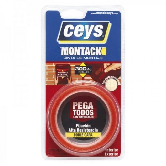 Montack ταινία στερέωσης διπλής όψης Ceys 2,5m X 19mm
