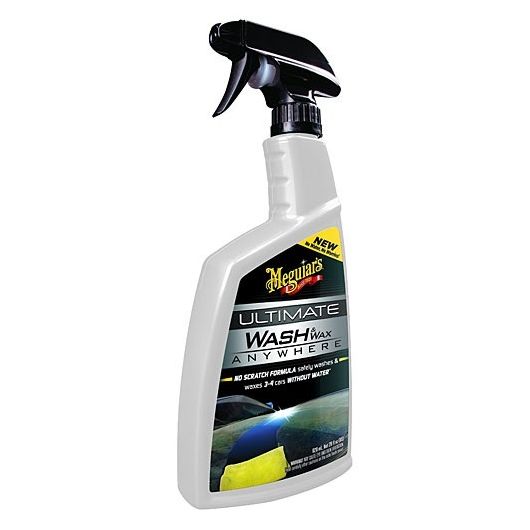 Σπρέι με κερί για πλύσιμο αυτοκινήτου χωρίς νερό Meguiar's Wash and Wax Anywhere 768ml