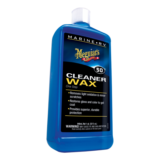 Καθαριστικό υγρό κερί σκαφών Meguiars Marine One Step ​Cleaner Wax