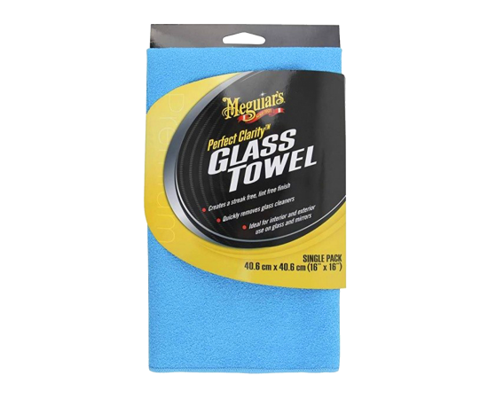 Πετσέτα κρυστάλλων αυτοκινήτου Glass Towel  X190301 Meguiar's 40x40cm