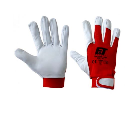 Δερμάτινα γάντια εργασίας 0786 F&T Safety