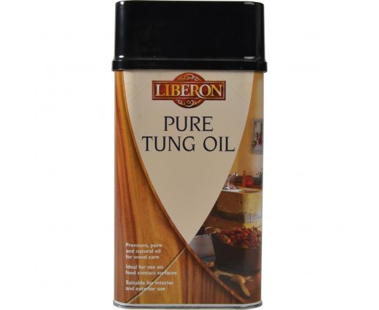 Pure Tung Oil της Liberon είναι φυσικό λάδι ξύλου
