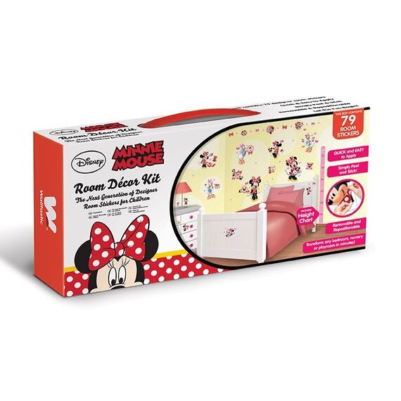 Αυτοκόλλητα Minnie mouse Room Decor Kit Club
