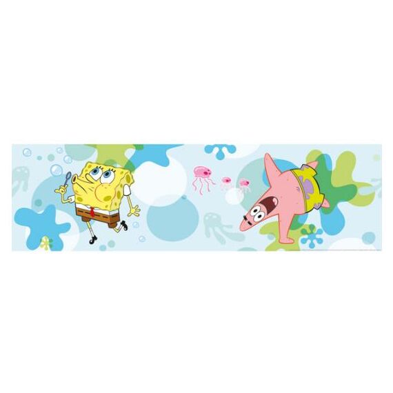 Αυτοκολλητη μπορντουρα Spongebob (42284)