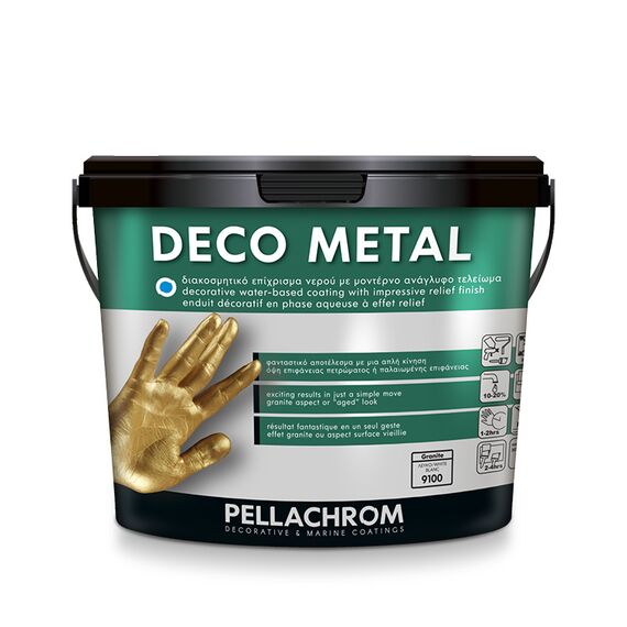 διακοσμητικό μεταλλικό χρώμαDECO METAL 750ml