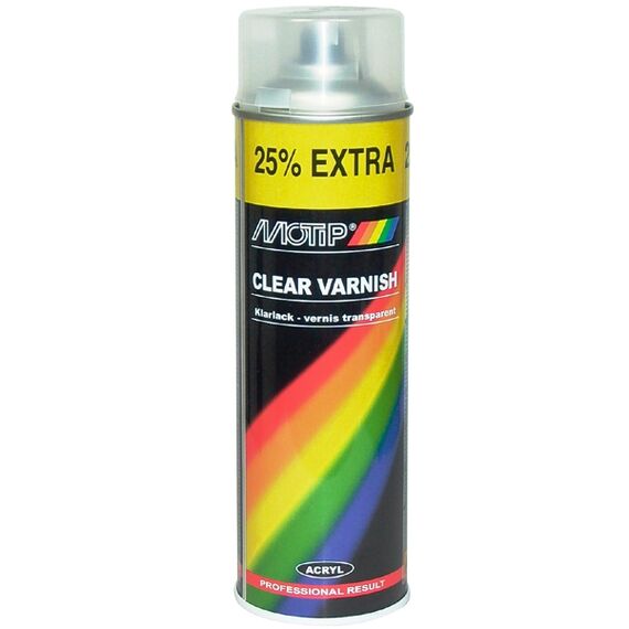 Σπρέι διάφανο MOTIP (400ml+25% ΔΩΡΕΑΝ)  500ml.