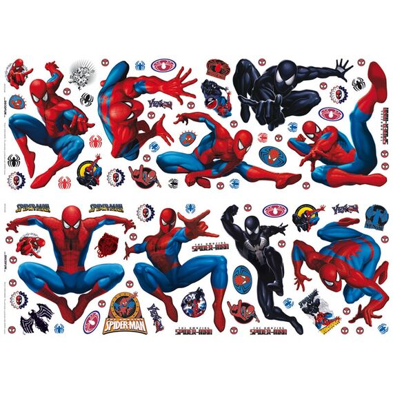 Spiderman διακοσμητικά αυτοκ/τα (33 τεμ)