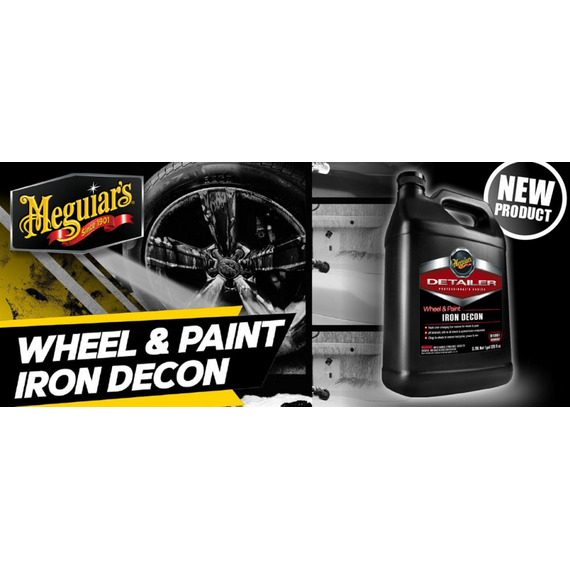 MEGUIARS D180101 WHEEL & PAINT IRON DECON